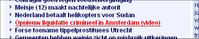 Opnieuw liquidatie crimineel in Amsterdam (video)