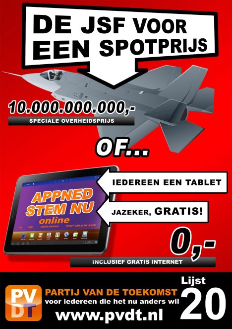 De JSF voor een spotprijs